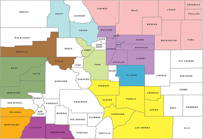 Colorado HBA Map
